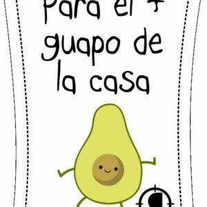 Etiqueta guapo de la casa