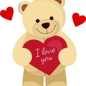 Taza Osito San Valentín