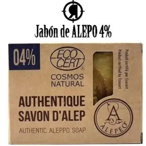 Jabón de Alepo al 4%