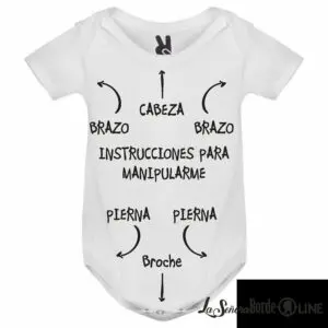 Body de Bebé - Instrucciones manipulación