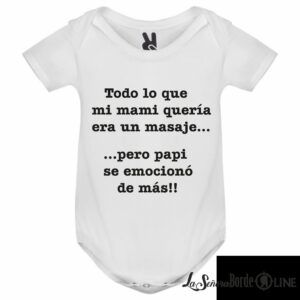 Body de Bebé - Masaje