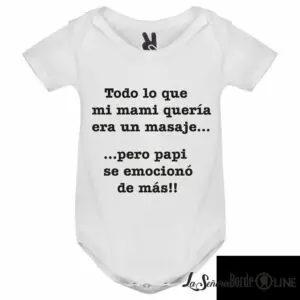 Body de Bebé - Masaje