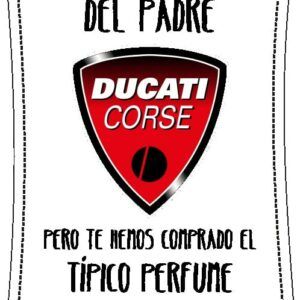 Etiqueta Perfume Ducati