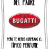 Etiqueta Perfume Bugatti