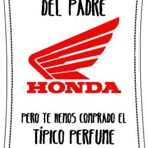 Etiqueta Perfume Honda