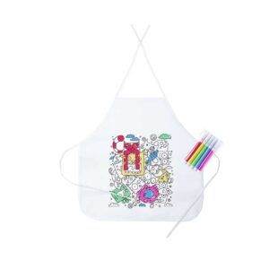 Delantal para colorear Tizy