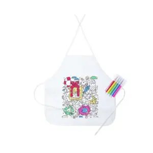 Delantal para colorear Tizy
