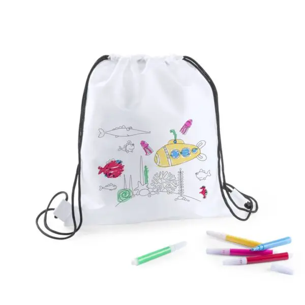 Mochila para colorear Backys Mochila para colorear Backys