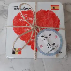 Posavasos blanco Sublimación