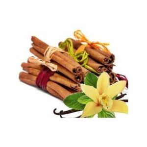 Mikado Canela y Vainilla Frasco, tapón y varillas de rattan